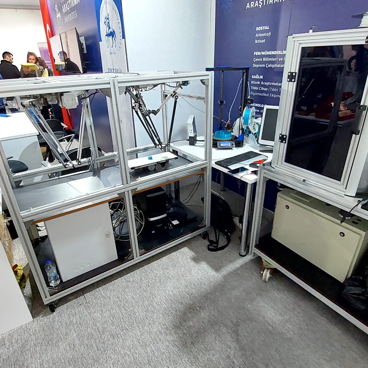 Delta robot and CNC projects