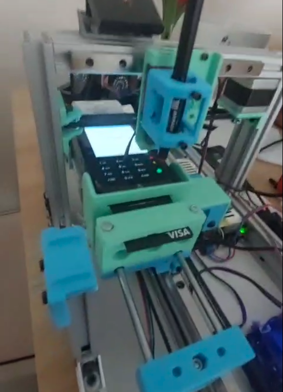 POS test automation robot